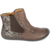 Bottes Kickers Happli Marron Brillant