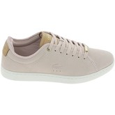 Chaussures Lacoste Carnaby Evo Rose Blanc