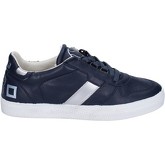 Chaussures Date sneakers bleu cuir BX152