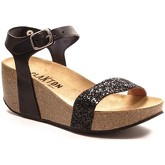 Sandales Plakton SO KISS GLITTER/CUIR NOIR