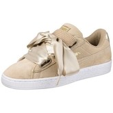 Chaussures Puma Basket Heart Metallic safari