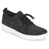 Chaussures FitFlop F SPORTY UBERKNIT SNEAKERS CRYSTAL