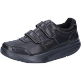 Chaussures Mbt sneakers noir cuir AB95