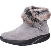 Bottines Mbt bottines gris daim fourrure AB219