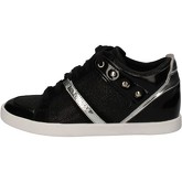 Chaussures Guess sneakers noir textile cuir daim AD150