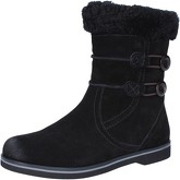 Bottes neige Mbt bottines noir daim fourrure AB232 masai