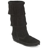 Bottes Minnetonka CALF HI 3 LAYER FRINGE BOOT