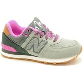 Chaussures New Balance KL574 nhp/nhg Mujer Gris