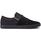 Chaussures Supra Chaussures STACKS II Black silver black femme enfant