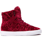 Chaussures Supra Chaussures KIDS SKYTOP dark ruby white