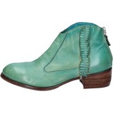 Bottines Moma bottines vert cuir BT607