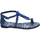 Sandales Apepazza sandales bleu cuir BT639