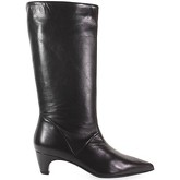 Bottes Ettore Lami Bottes Cuir Nappa Noir