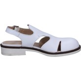 Sandales Francesco Minichino sandales blanc cuir BT789