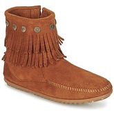 Boots Minnetonka DOUBLE FRINGE SIDE ZIP BOOT