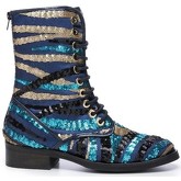 Boots Cuplé Bottines style rangers en sequins