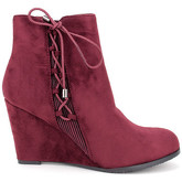 Bottines Cendriyon Bottines Bordeaux Chaussures Femme