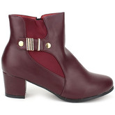 Bottines Cendriyon Bottines Bordeaux Chaussures Femme