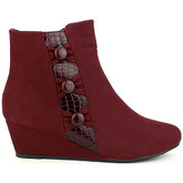 Bottines Cendriyon Bottines Bordeaux Chaussures Femme