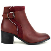 Bottines Cendriyon Bottines Bordeaux Chaussures Femme