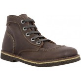 Boots Kickers Legendik box Femme Marron