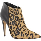 Bottines Pura Lopez 133 cuir Femme Leopard