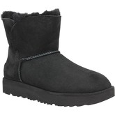 Bottines UGG UGG Classic Cuff Mini velours Femme Noir