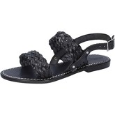 Sandales Silvia Rossini sandales noir cuir BZ581