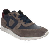 Chaussures Redskins Baskets Abadi en cuir ref_cle37861-taupe-marine