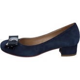 Chaussures escarpins Calpierre escarpins bleu daim BZ729