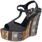 Sandales Geneve Shoes sandales noir textile BZ891