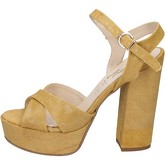 Sandales Geneve Shoes sandales jaune textile BZ892