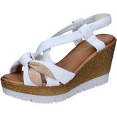 Sandales Keys sandales blanc cuir beige BZ824