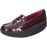 Chaussures Mbt mocassins bordeaux cuir verni dynamic BZ917