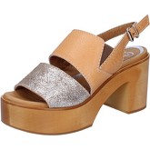 Sandales Qzed By Zamagni sandales marron cuir argent BZ857