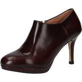 Bottines Fabi bottines bordeaux cuir brillant AE312