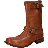 Bottines Moma bottines marron cuir AE219