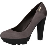 Chaussures escarpins Paciotti 4us 4US escarpins gris daim cuir AE461