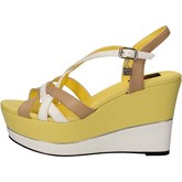 Sandales Braccialini sandales jaune cuir AE542