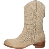 Bottines Moma bottines beige daim AE866