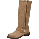 Bottes Twin Set TWIN-SET bottes beige daim AE836