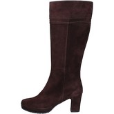 Bottes Calpierre bottes marron (brun foncé) daim AJ267