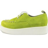 Chaussures Cult sneakers vert daim clous AH869