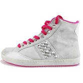 Chaussures Cult sneakers gris daim rose fucsia AH885