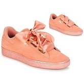 Chaussures Puma WN SUEDE HEART SATIN.DUSTY