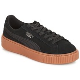 Chaussures Puma WNS SUEDE PLATFORM GUM.BLK