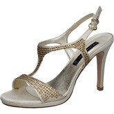 Sandales Bacta De Toi sandales platino satin strass BY95