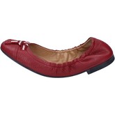 Ballerines Bally ballerines bordeaux cuir textile BY24