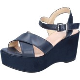 Sandales Elisa Conte sandales bleu cuir BY197