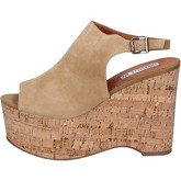 Sandales Emanuélle Vee sandales beige daim BY141